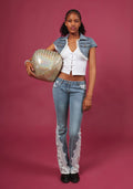 Lace jeans (pre order)